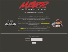 Tablet Screenshot of drc.mbrp.com